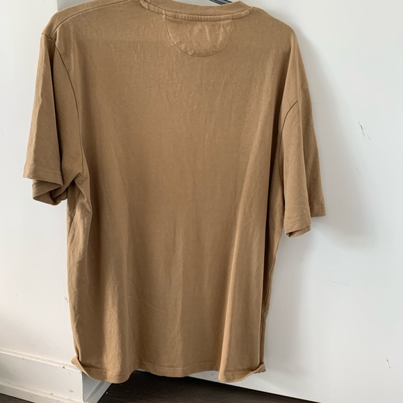 Zara Oversized T-shirt in Camel/Beige - Picture 2 of 4